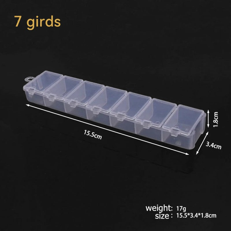 6-28 Compartment Plastic Organizer for Jewelry and Crafts, LK-AA36