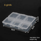 6-28 Compartment Plastic Organizer for Jewelry and Crafts, LK-AA36