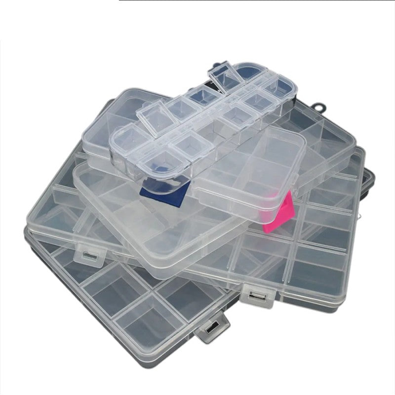 6-28 Compartment Plastic Organizer for Jewelry and Crafts, LK-AA36