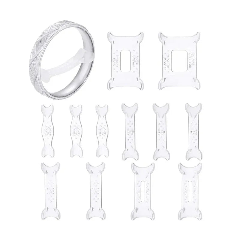 12PCS Ring Size Adjuster Pad Set, Fixed Reduction Ring Adjustment Pads, LK-AA73