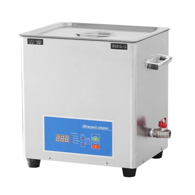 High-Capacity 12L Ultrasonic Cleaner for Multi-Function Professional & Commercial Cleaning, LK-GL204