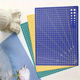 Double-Sided A4 Self-Healing Cutting Mat with Grid Lines for Crafting, Sewing, and Scrapbooking, LK-AA87