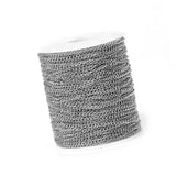 Stainless Steel Chain Roll 10 Meters Bulk for DIY Jewelry Making Basic Chains, LK-AA66