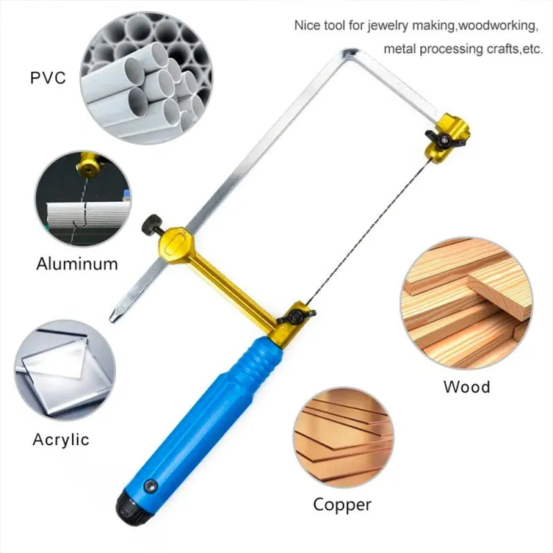 Adjustable U-Type Saw Bow with Wooden Handle, LK-AA60