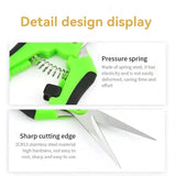 6.5" Stainless Steel Pruning Shears with Straight Elbow, LK-AA57