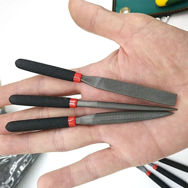 Small Steel Needle Files Set for Metal Stone Glass and Woodworking, LK-AA50