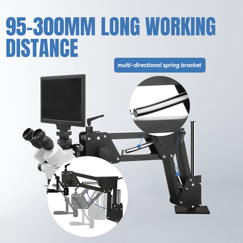 Stereo Zoom Microscope with LCD Digital , LK-MS01B