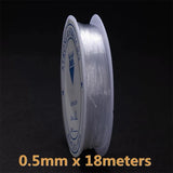 Strong Elastic Crystal Jewelry Wire 100 Meters Roll Elastic Wire, LK-AA40