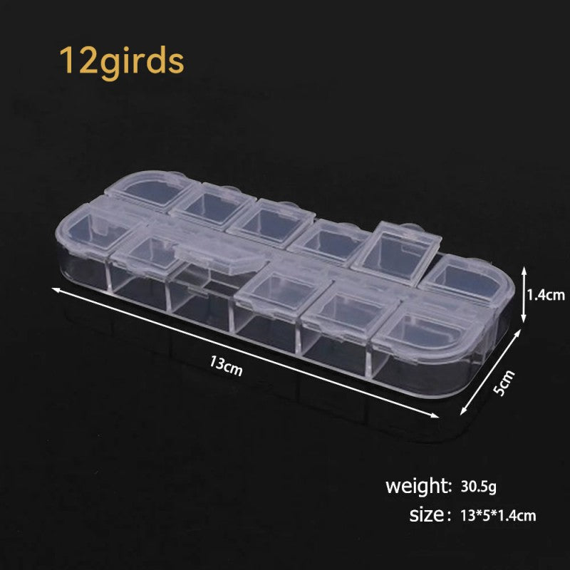 6-28 Compartment Plastic Organizer for Jewelry and Crafts, LK-AA36