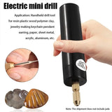 USB Mini Drill for DIY Resin Jewelry Woodworking and Craft Carving, LK-AA27