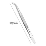 Precision Stainless Steel Jewelry Tweezers Set of 2, LK-TW15