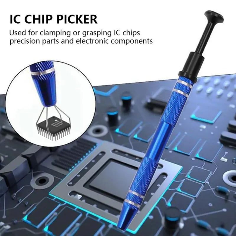 Precision 4-Claw IC Extractor & Tool Remover for Electronics, LK-AA67