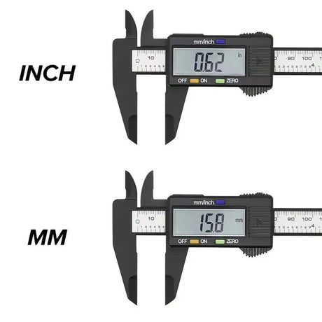 Digital Plastic Caliper for Accurate Jewelry and Craft Measurements, LK-ST06