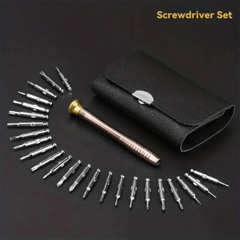 25-in-1 Precision Screwdriver Set with Star, Y and Flat Bits, LK-AA31