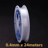 Strong Elastic Crystal Jewelry Wire 100 Meters Roll Elastic Wire, LK-AA40