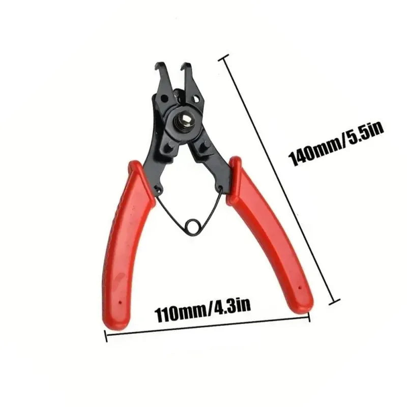 4-in-1 Spring Release Circlip Pliers for Candle Cap and Circlip Repair, LK-AA30