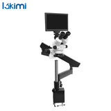 trinocular stereo zoom microscope LK-MH01B