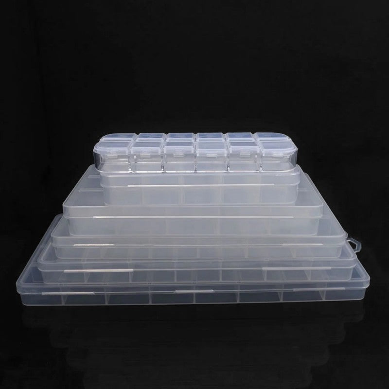 6-28 Compartment Plastic Organizer for Jewelry and Crafts, LK-AA36