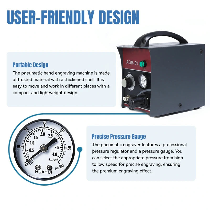 pneumatic metal engraving tools LK-AGM01