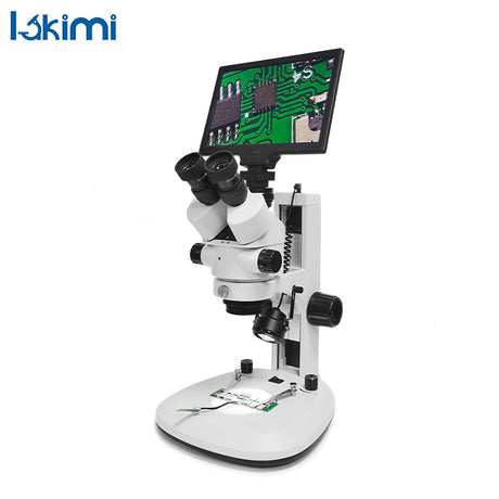 Trinocular Optical 7X-45X Stereo Microscope,LK-MS04B