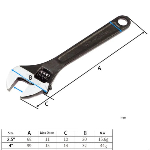 Compact multi-size wrench-8