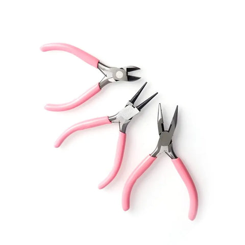 Versatile DIY Crafting Pliers and Wire Cutter Set Stainless Steel, LK-FP10