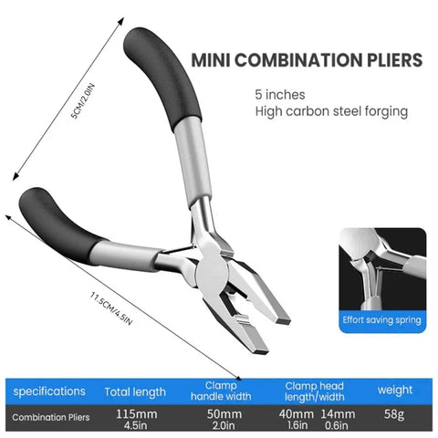 Multifunctional 8-Piece Pliers Set, LK-FP09