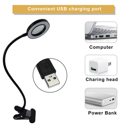 LED Magnifier Clip Light-1