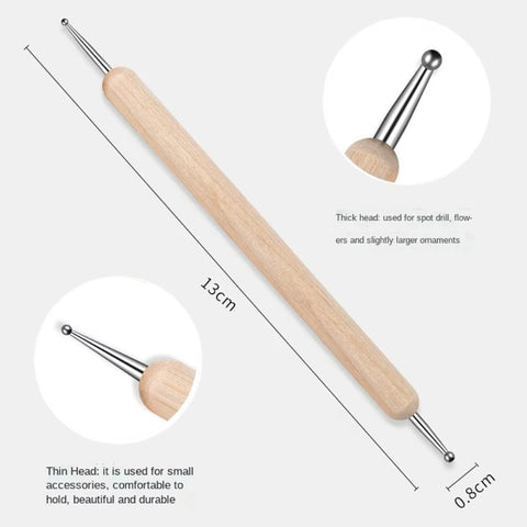 Dual-ended professional nail art pen-1