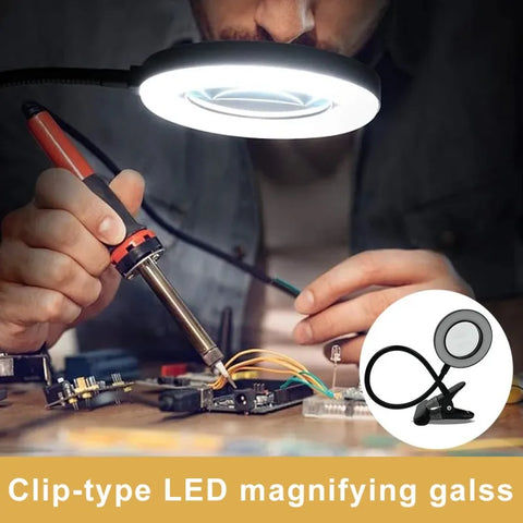 Clip-On LED Magnifying Light-2