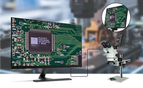 trinocular stereo microscope LK-MS02B