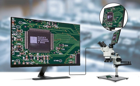 stereo zoom microscope LK-MH02B