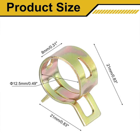 Fuel line hose clamp-2