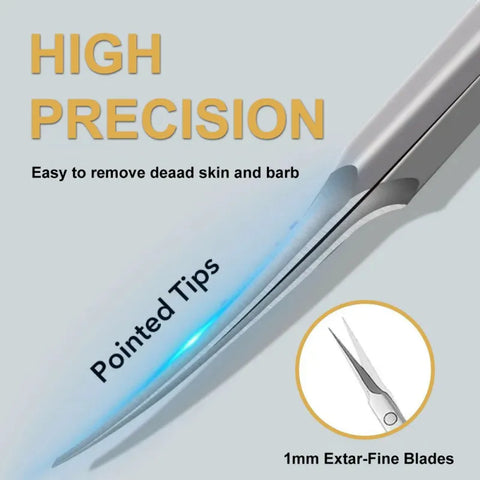 Expert cuticle trimming scissors-3