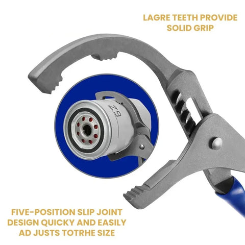 Oil Filter Clamp, Fits 9-12 Inches-3