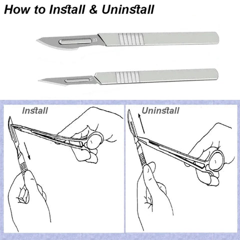Precision Stainless Steel Slicing Knife-1