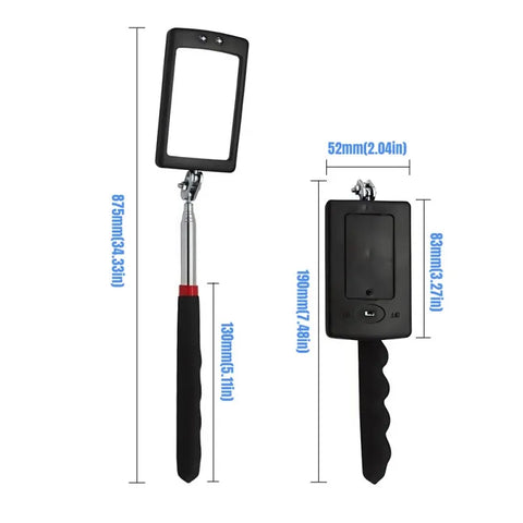 Extendable Flexible Inspection Mirror-2