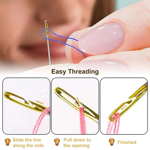 Instant-thread sewing needle-4
