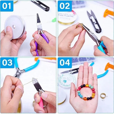 Set of 4 Jewelry Pliers-3