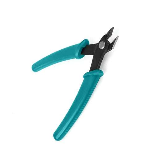 Suitable for Fine Craft Precision Micro Wire Cutter Flat Mouth Side Cutting Pliers, LK-FP12