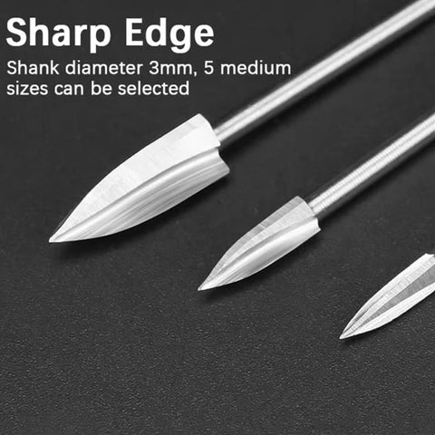 White Steel Wood Crafting Tools Set-4