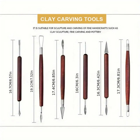 Sculpting Tools for Clay and Ceramics-4