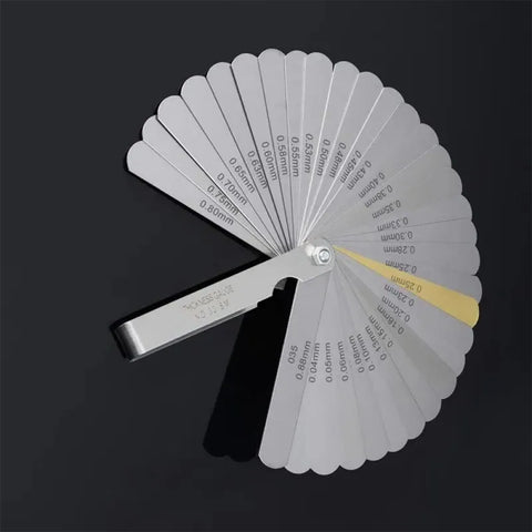 Brass-Connected Metric Feeler Gauge-5