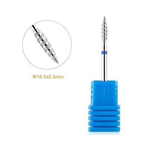 Professional Diamond Cuticle Nail Bit-5