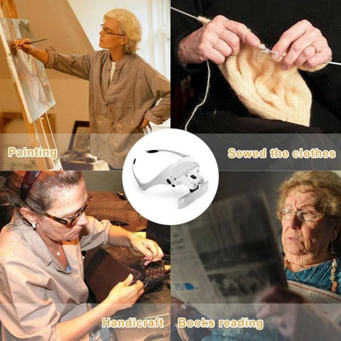 Head-worn magnifying lenses-5