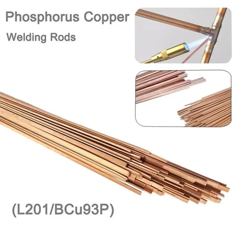 Phosphor Copper Welding Rods 500mm for Soldering Brass and Bronze, LK-AA76