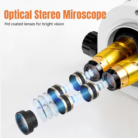 Trinocular Stereoscopic Microscope, LK-MH01B
