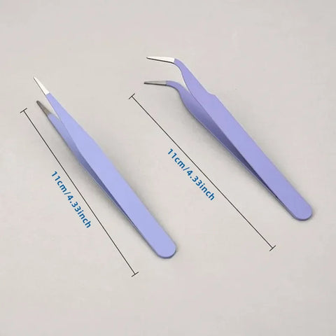 Tweezers with straight and slanted tips-5