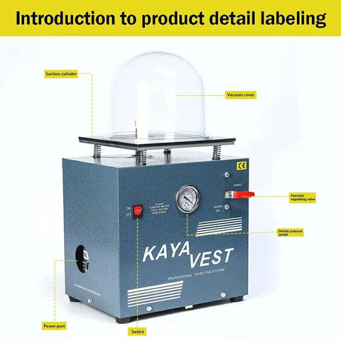 Compact Vacuum Investment Machine 2L,LK-CM02