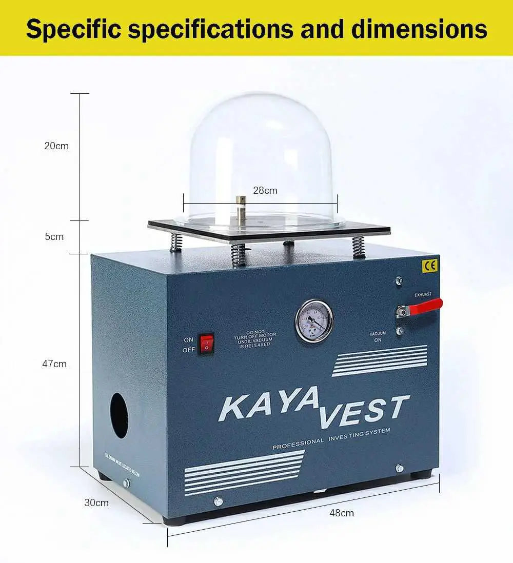 Medium-Sized 4L Vacuum Investment Machine,LK-CM04